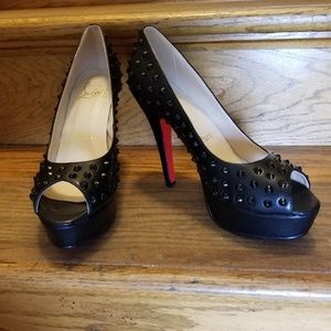 Christian Louboutin Black Platform